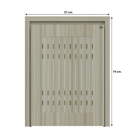 บานถังแก๊ส JUPITER GRAND 57x74 ซม. สีสัก_4