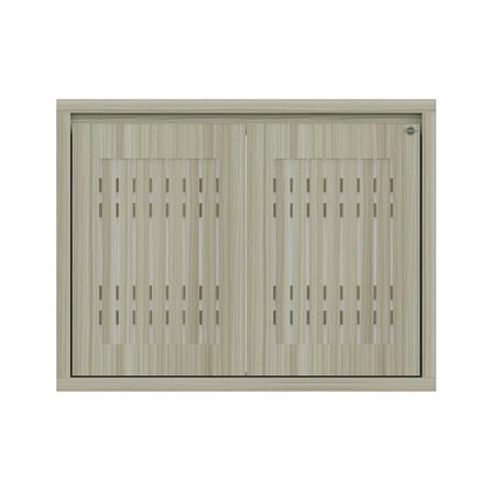 บานซิงค์คู่ JUPITER GRAND 87x67 ซม. สีสัก_0