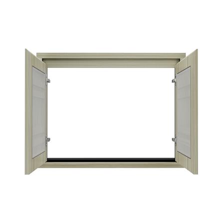 บานซิงค์คู่ JUPITER GRAND 87x67 ซม. สีสัก_1