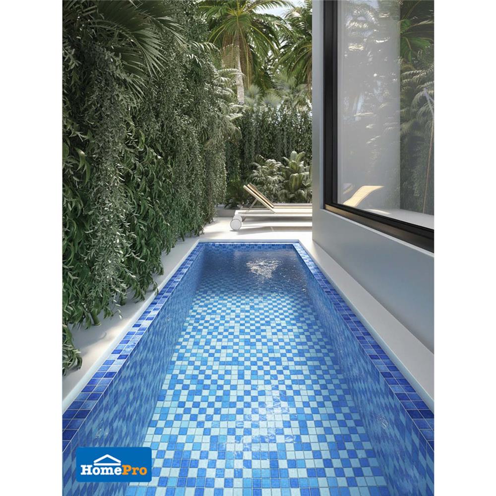 โมเสคแก้ว 30x30 ซม. TARA OCEAN BLUE