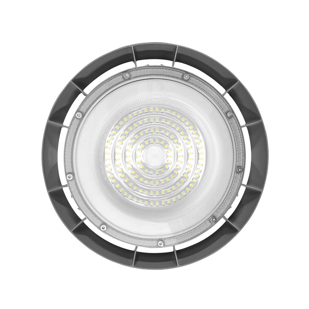 โคมไฮเบย์ LED LAMPTAN AIRFLOW 100 วัตต์ DAYLIGHT สีเทา