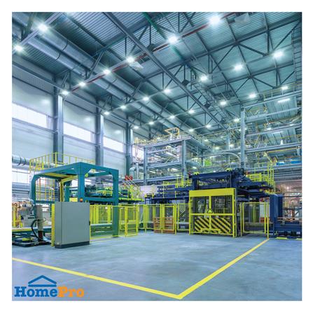 โคมไฮเบย์ LED LAMPTAN AIRFLOW 100 วัตต์ DAYLIGHT สีเทา_5