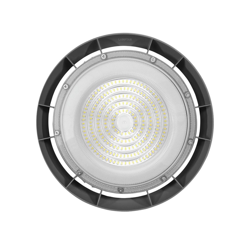 โคมไฮเบย์ LED LAMPTAN AIRFLOW 200 วัตต์ DAYLIGHT สีเทา