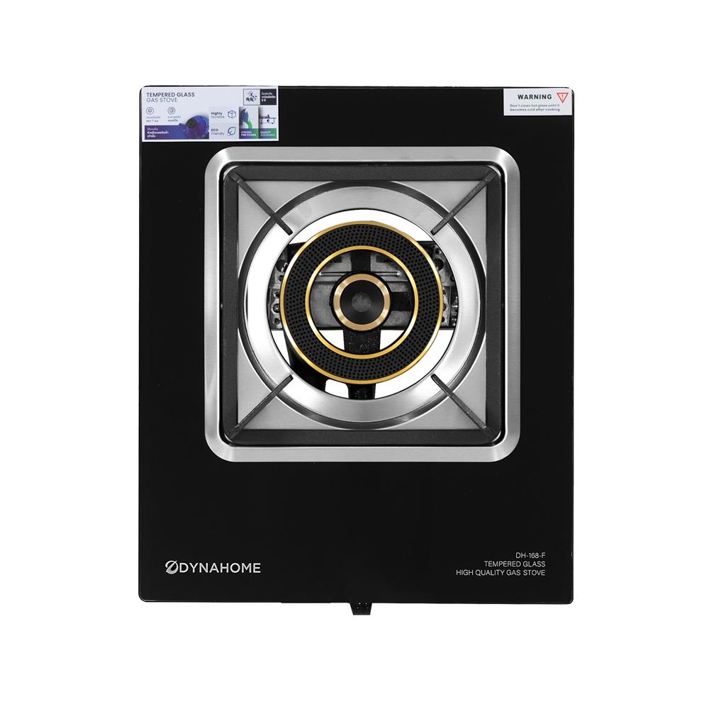 เตาแก๊สตั้งโต๊ะ 1 หัวแก๊ส DYNA HOME DH-168-F