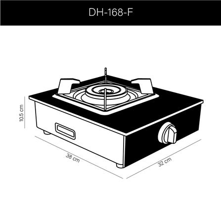 เตาแก๊สตั้งโต๊ะ 1 หัวแก๊ส DYNA HOME DH-168-F_6