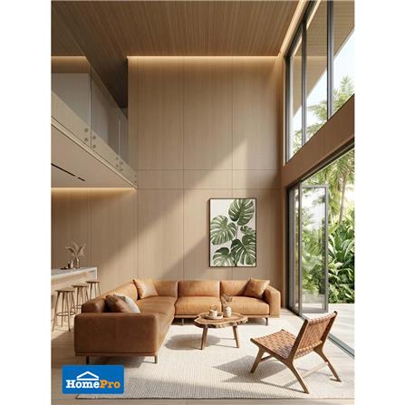 แผ่นตกแต่งผนัง SPC WALL PANEL 122x244 ซม. TARA BROWN COZY_2