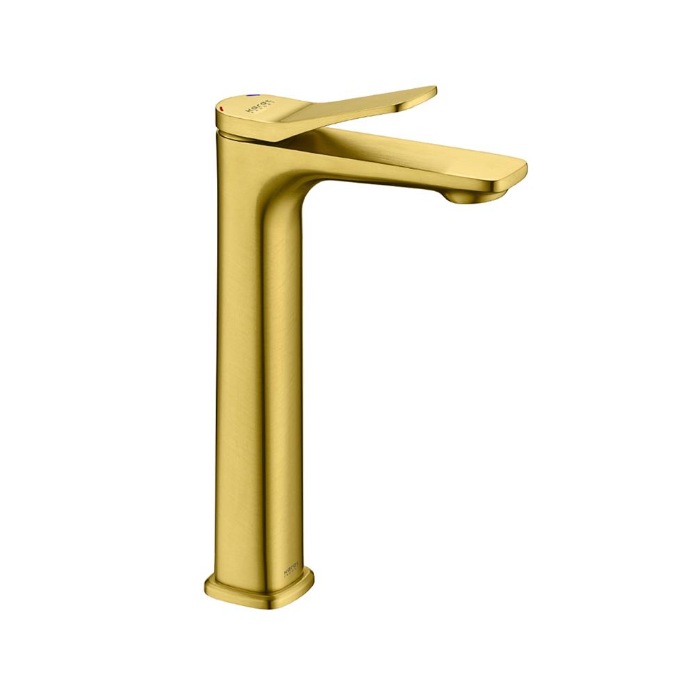 ก๊อกอ่างล้างหน้าผสมเคาน์เตอร์ KARAT FAUCET KF-02-621-41 สีทอง