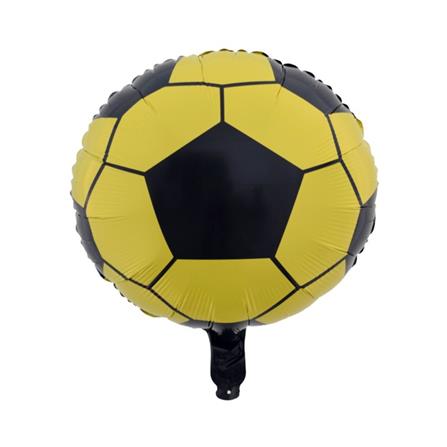 ลูกโป่งฟอยล์ ฟุตบอล SNAZZ 18 นิ้ว สีเหลือง/ดำ_0