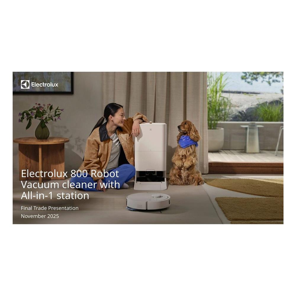 เครื่องดูดฝุ่นหุ่นยนต์ ELECTROLUX EFR81223