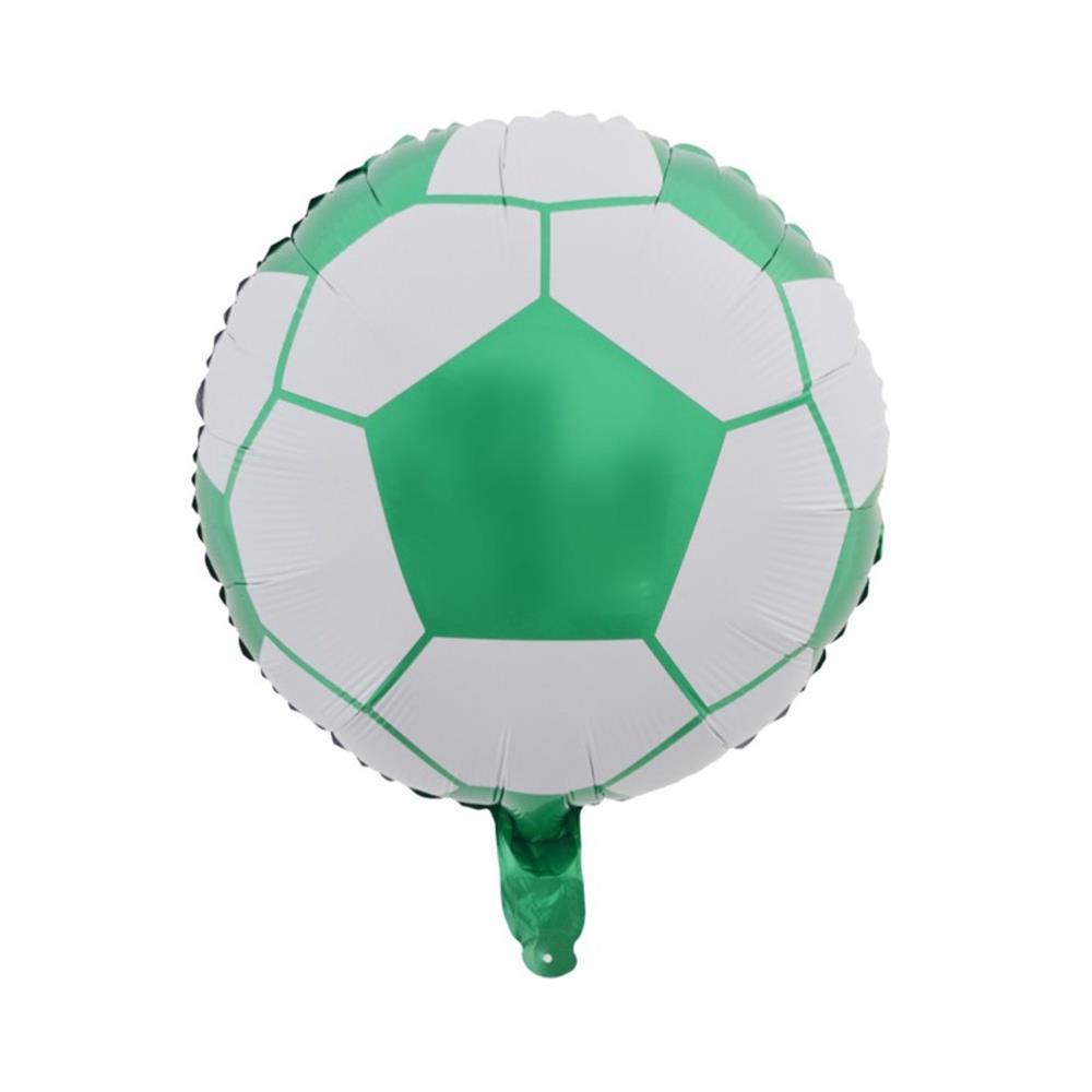 ลูกโป่งฟอยล์ ฟุตบอล SNAZZ 18 นิ้ว สีขาว/เขียว
