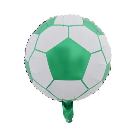 ลูกโป่งฟอยล์ ฟุตบอล SNAZZ 18 นิ้ว สีขาว/เขียว_0