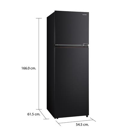 ตู้เย็น 2 ประตู TOSHIBA GR-RT349WE-PMTH(68) 9.5 คิว สีดำ อินเวอร์เตอร์_7