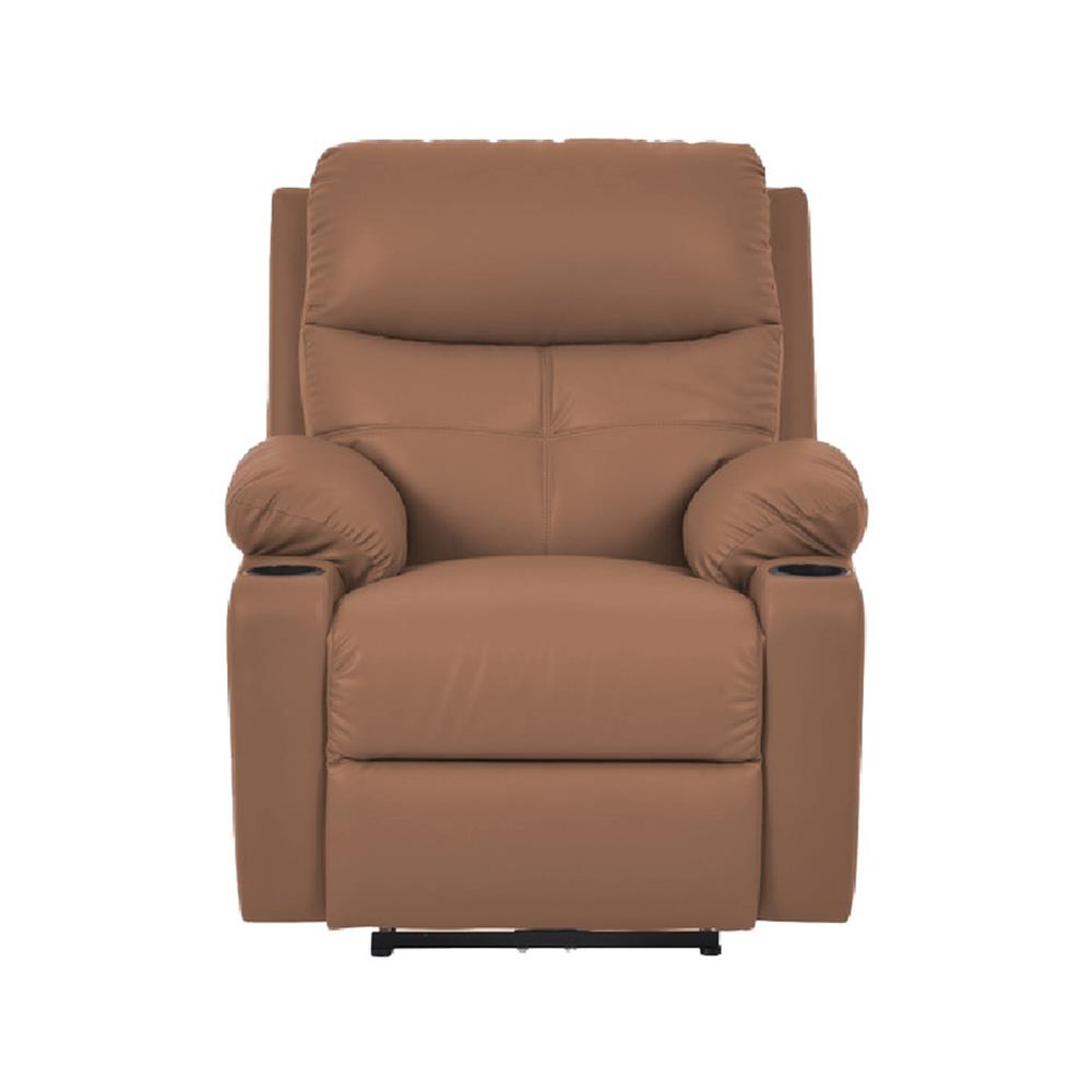 POWER RECLINER FURDINI COMPLETE/PET FRIENDLY สีน้ำตาลเข้ม