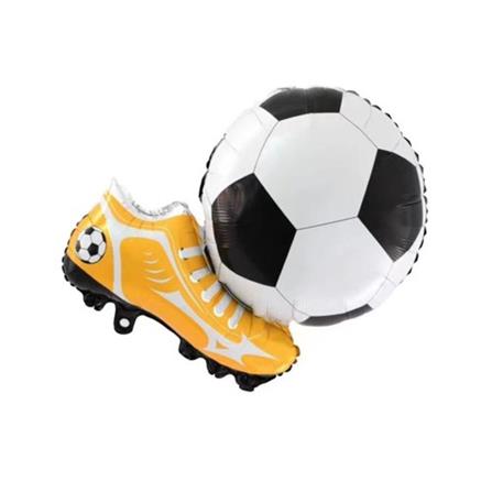 ลูกโป่งฟอยล์ รองเท้าสตั๊ด SNAZZ 29 นิ้ว สีเหลือง_0