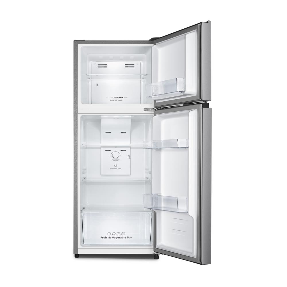 ตู้เย็น 2 ประตู HISENSE RT156N1ES 5.6 คิว สีเงิน