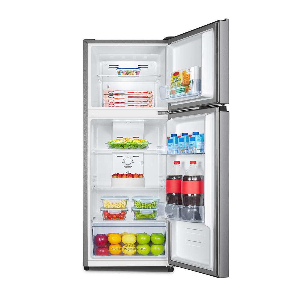 ตู้เย็น 2 ประตู HISENSE RT156N1ES 5.6 คิว สีเงิน