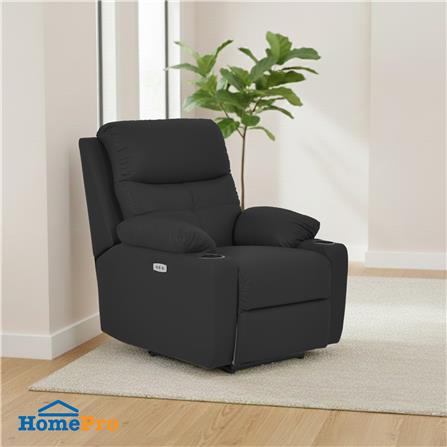 POWER RECLINER FURDINI COMPLETE/PET FRIENDLY สีดำ_3
