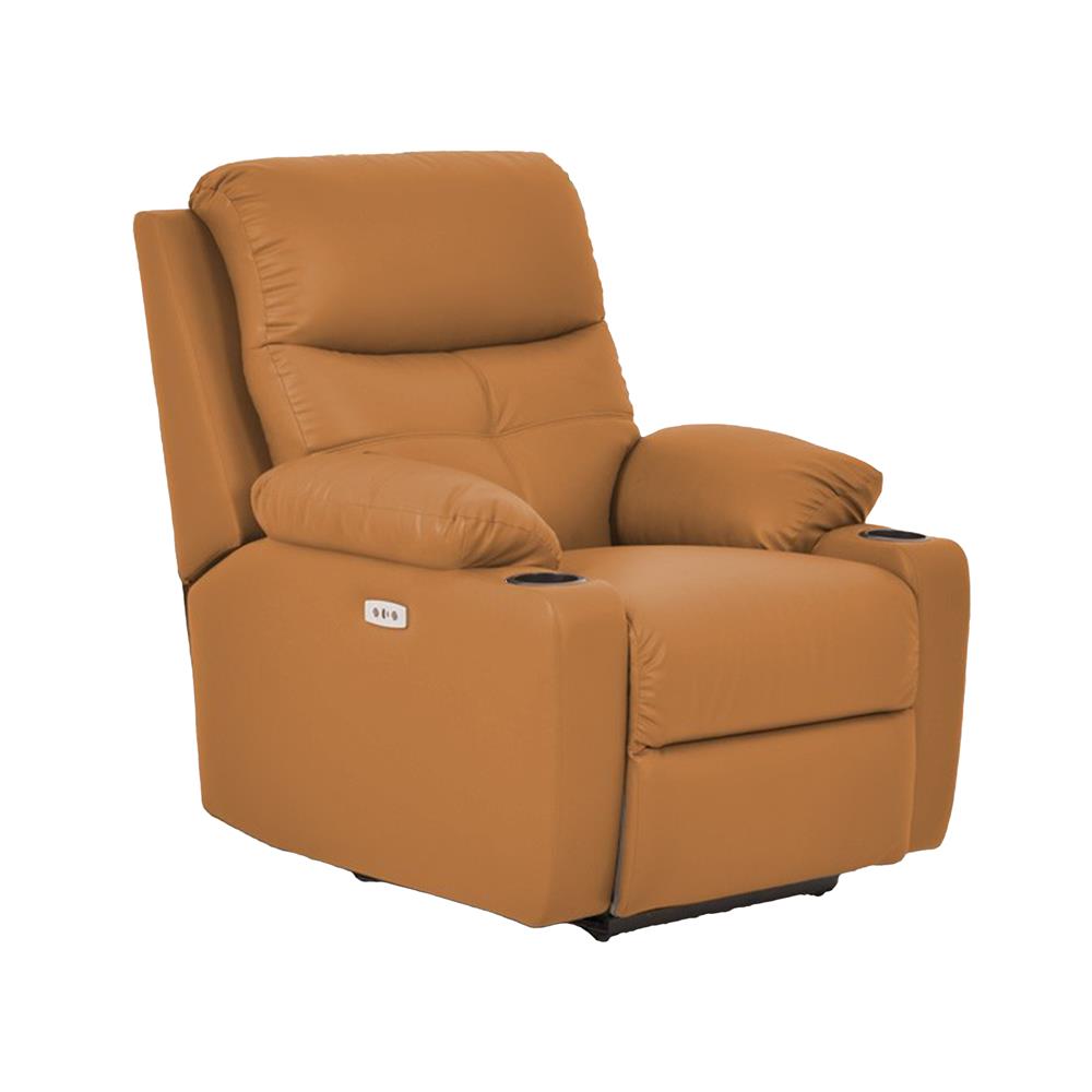 POWER RECLINER FURDINI COMPLETE/PET FRIENDLY สีน้ำตาล
