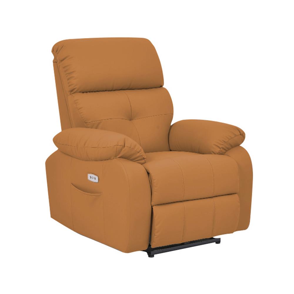 เก้าอี้ปรับนอนไฟฟ้า FURDINI CHARLIE/PET FRIENDLY สีน้ำตาล