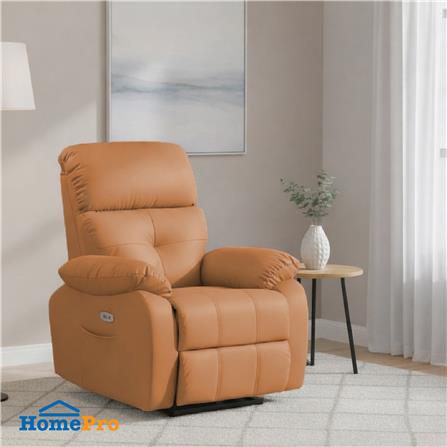 เก้าอี้ปรับนอนไฟฟ้า FURDINI CHARLIE/PET FRIENDLY สีน้ำตาล_3