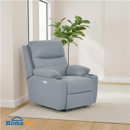 POWER RECLINER FURDINI COMPLETE/PET FRIENDLY สีฟ้าอมเทา_3