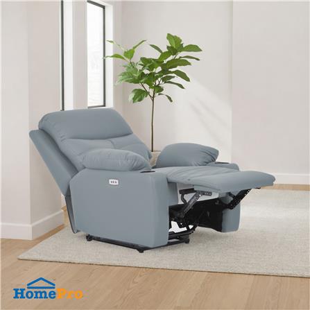 POWER RECLINER FURDINI COMPLETE/PET FRIENDLY สีฟ้าอมเทา_4