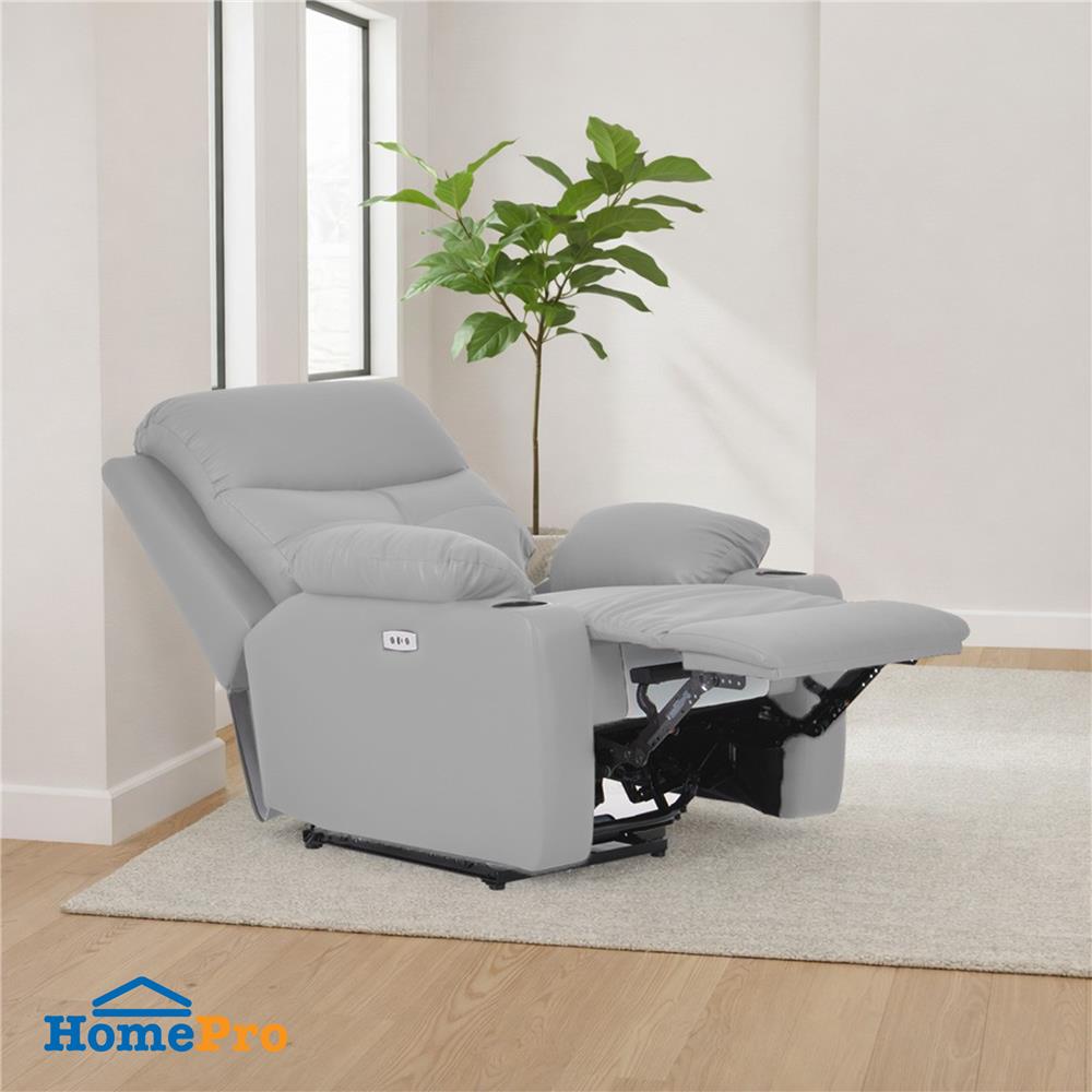 POWER RECLINER FURDINI COMPLETE/PET FRIENDLY สีเทา