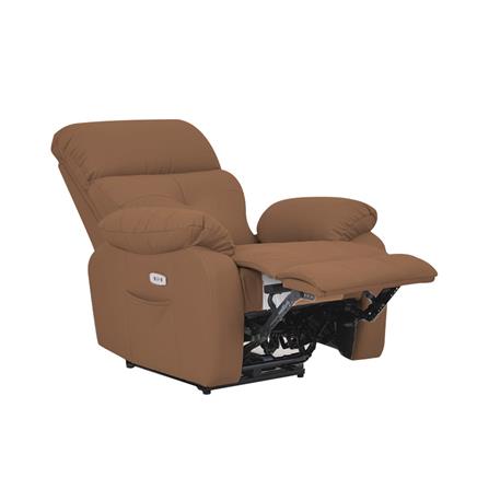 POWER RECLINER FURDINI CHARLIE/PET FRIENDLY สีน้ำตาลเข้ม_2