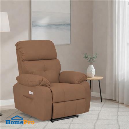 POWER RECLINER FURDINI CHARLIE/PET FRIENDLY สีน้ำตาลเข้ม_3