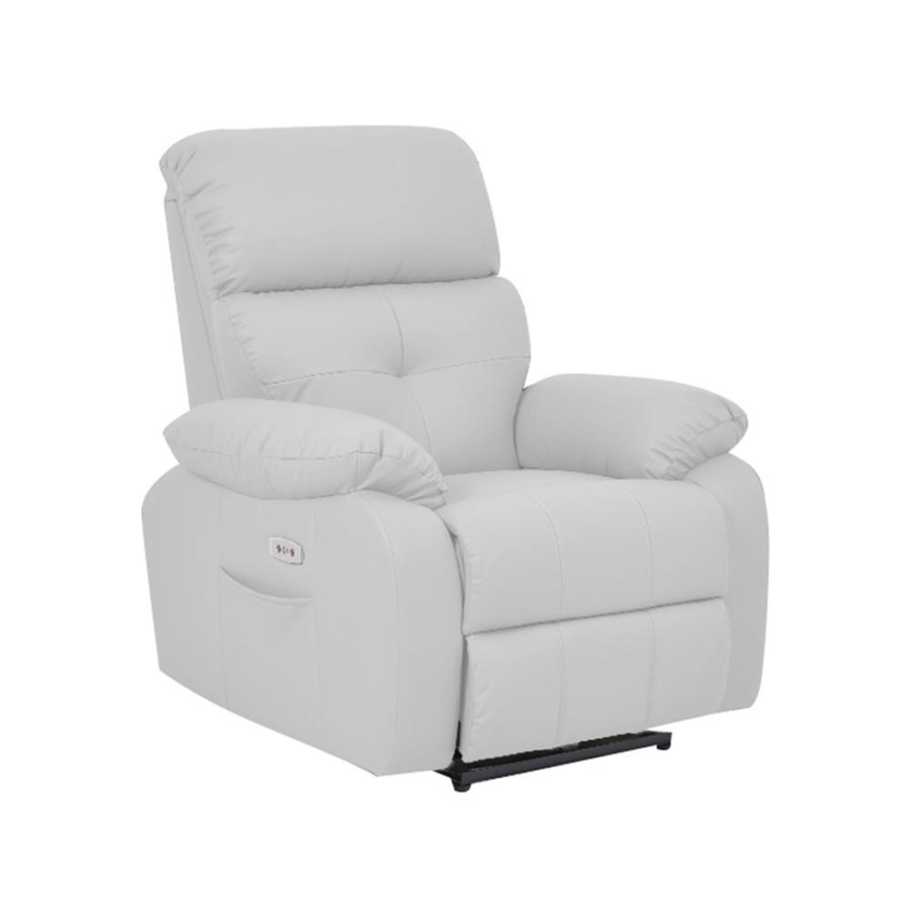 เก้าอี้ปรับนอนไฟฟ้า FURDINI CHARLIE/PET FRIENDLY สีเทา