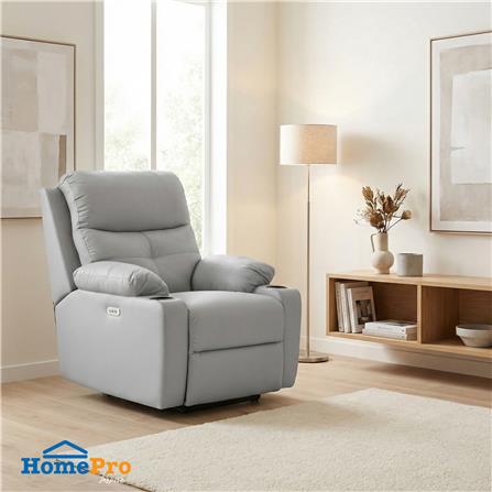 POWER RECLINER FURDINI COMPLETE สีเทา_3