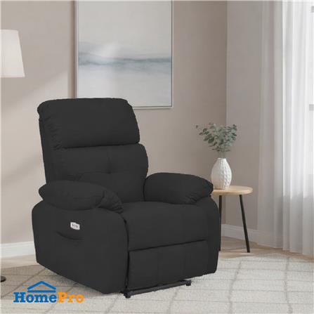 เก้าอี้ปรับนอนไฟฟ้า FURDINI CHARLIE/PET FRIENDLY สีดำ_3