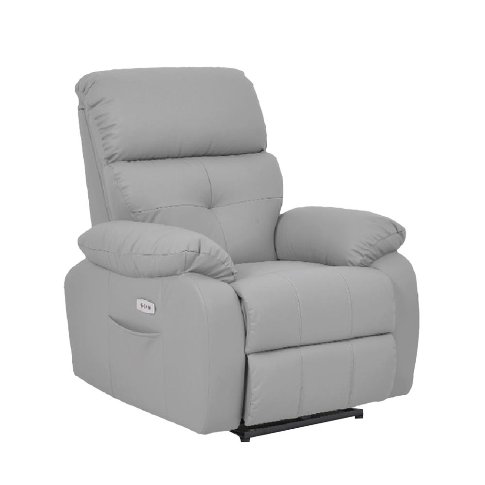 เก้าอี้ปรับนอนไฟฟ้า FURDINI CHARLIE สีเทา