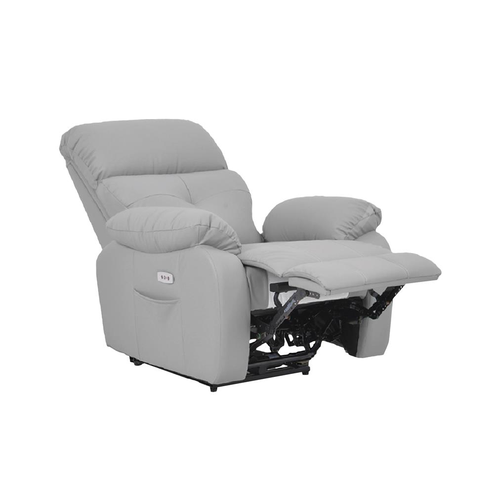 เก้าอี้ปรับนอนไฟฟ้า FURDINI CHARLIE สีเทา