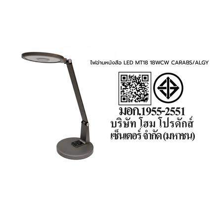 ไฟอ่านหนังสือ LED CARINI MT18 18 วัตต์ สีเทา_5