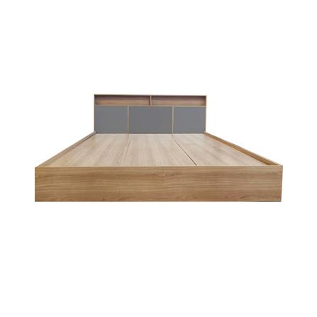 เตียง 6 ฟุต FURDINI KEPT สี NT OAK/เทา_1