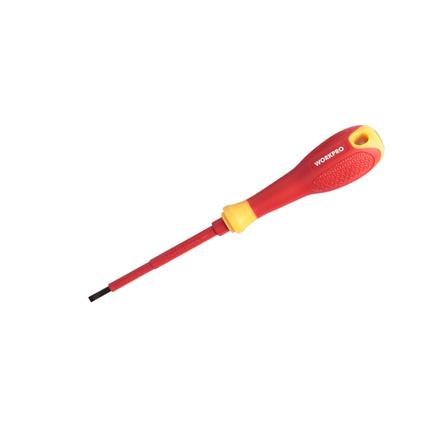 ไขควงกันไฟหุ้มฉนวน VDE WORKPRO WP341024 4x100 มม._0