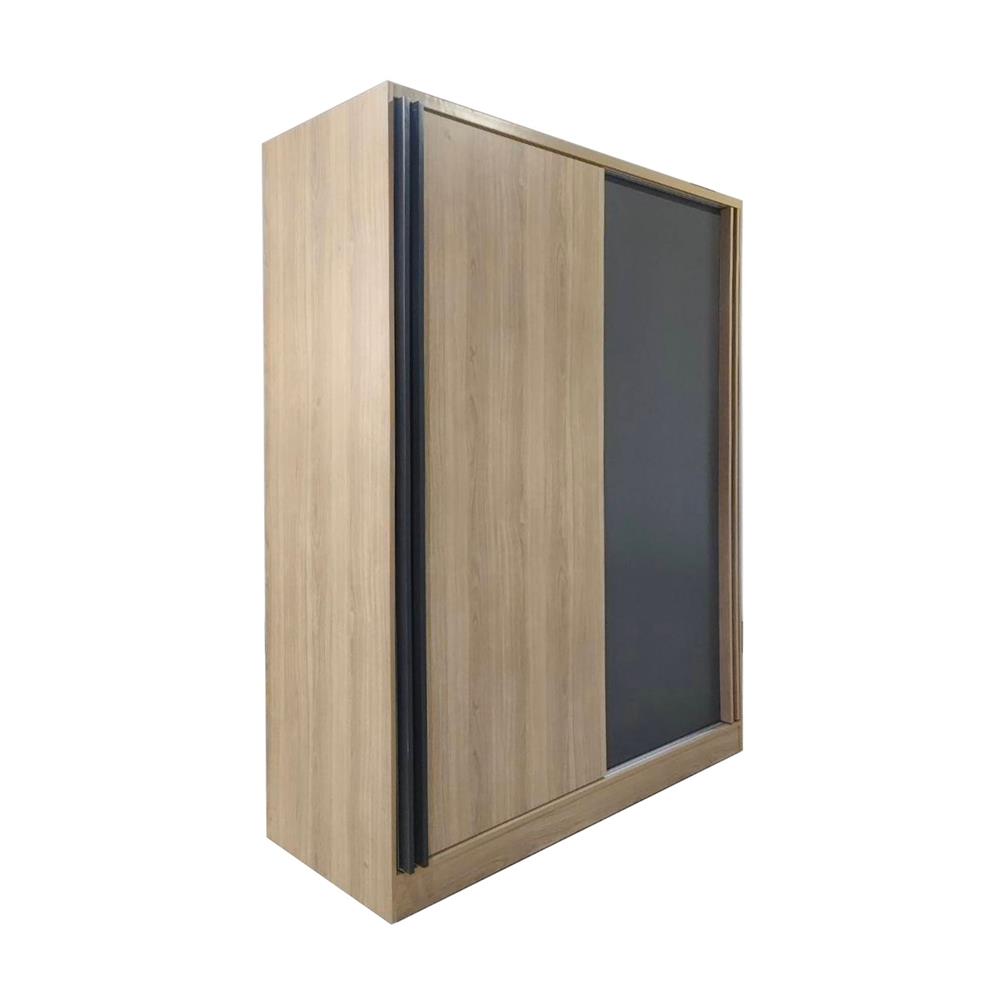 ตู้เสื้อผ้าบานเลื่อน FURDINI KEPT 160 ซม. สี NT OAK/เทา