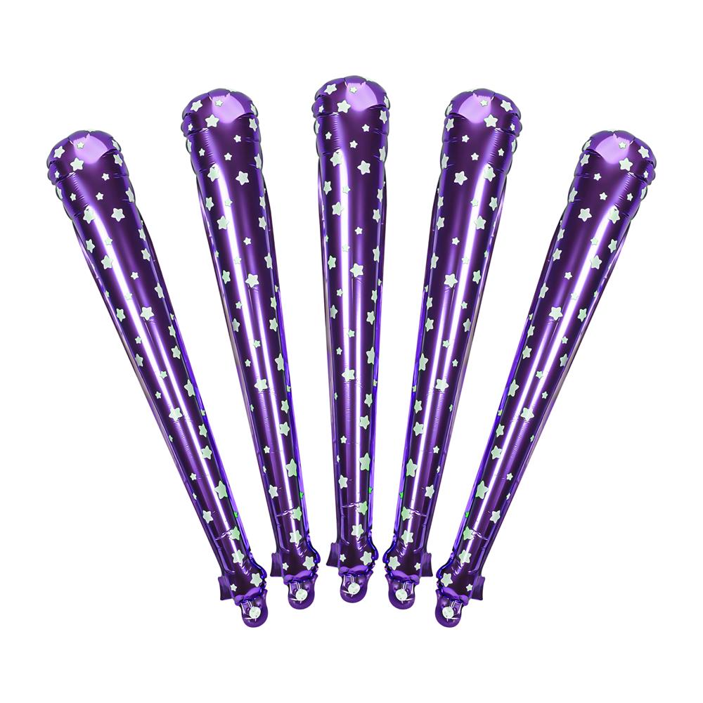 ลูกโป่งฟอยล์ กระบองเชียร์ SNAZZ 28 นิ้ว สีม่วง