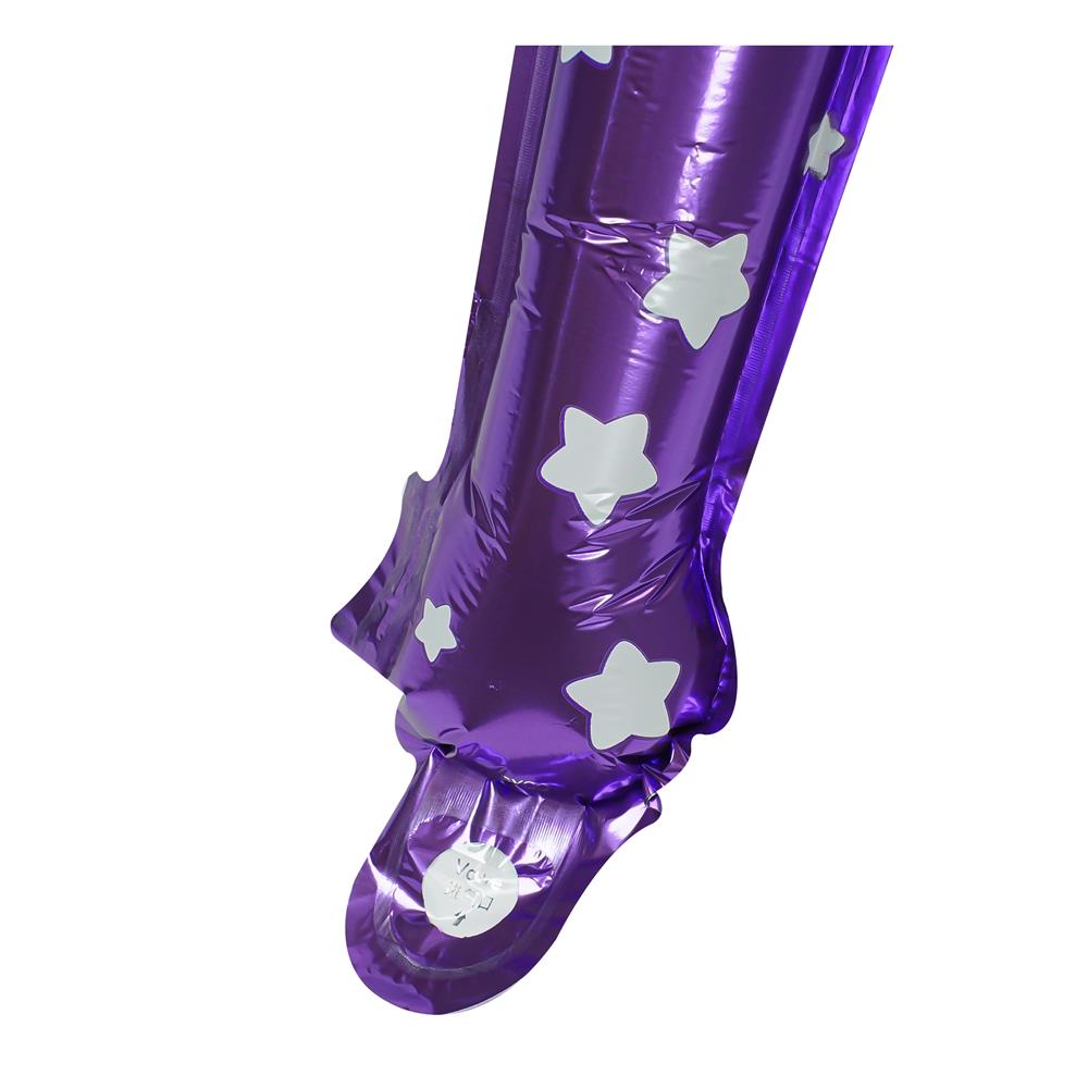 ลูกโป่งฟอยล์ กระบองเชียร์ SNAZZ 28 นิ้ว สีม่วง