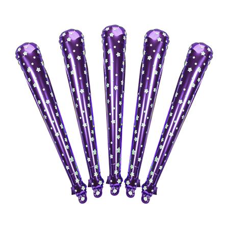 ลูกโป่งฟอยล์ กระบองเชียร์ SNAZZ 28 นิ้ว สีม่วง_0