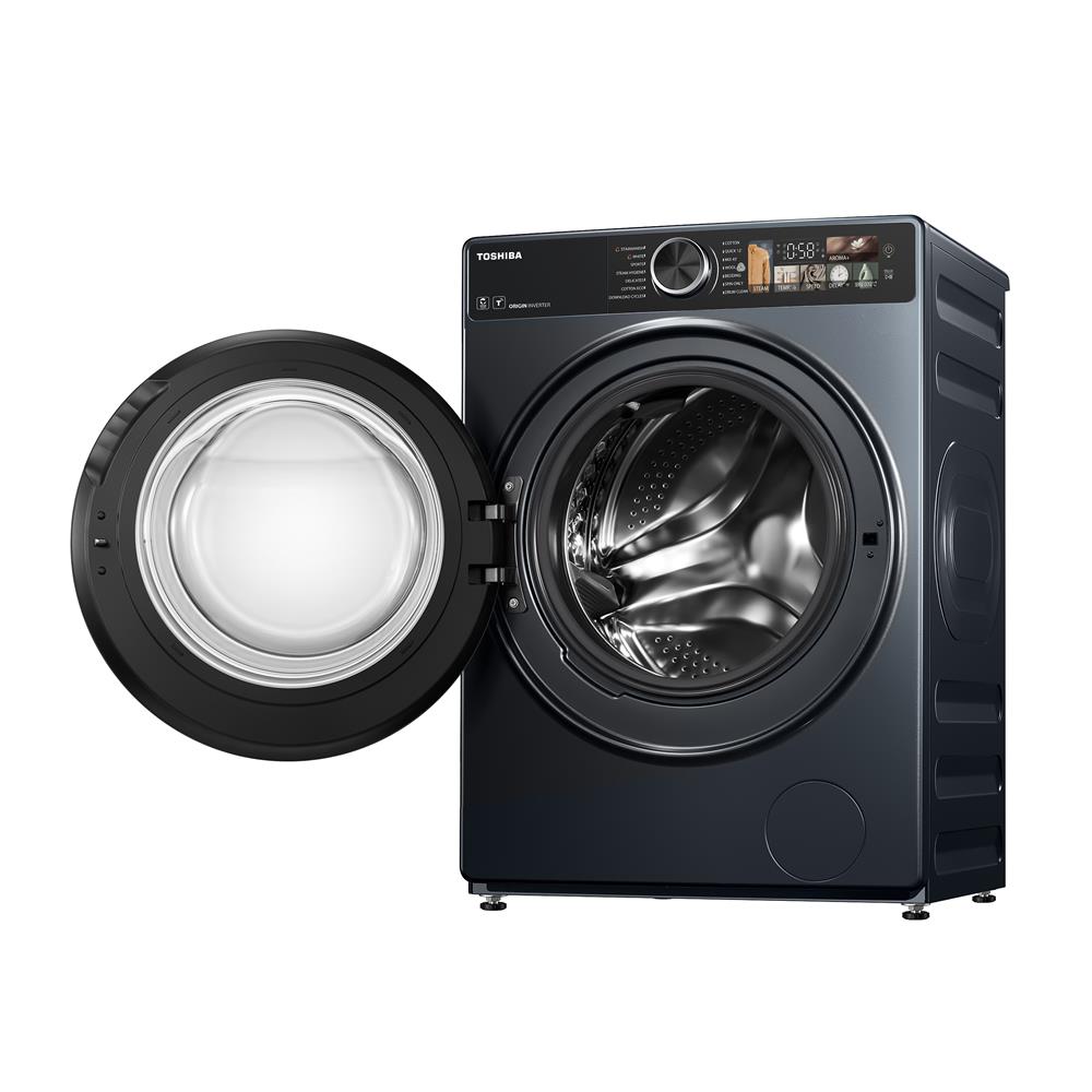 เครื่องซักผ้าฝาหน้า TOSHIBA TW-T25BZP140MWT(MG) 13 กก. อินเวอร์เตอร์ สีเทาดำ