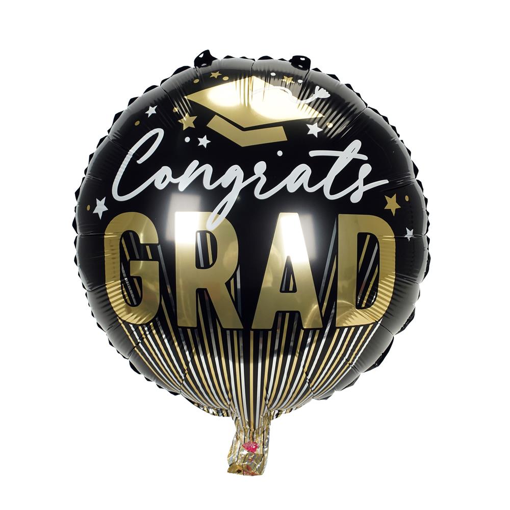 ลูกโป่งฟอยล์ SNAZZ BEAR GRADUATION SET 29 นิ้ว สีดำ