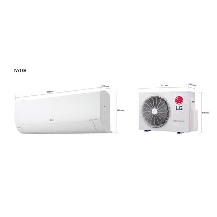 แอร์ผนัง LG IVY18AN.KU1 18084 บีทียู อินเวอร์เตอร์_5