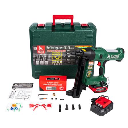 เครื่องยิงตะปูขาเดี่ยวไร้สาย (พร้อมแบตเตอรี่) SUMO CN27_3