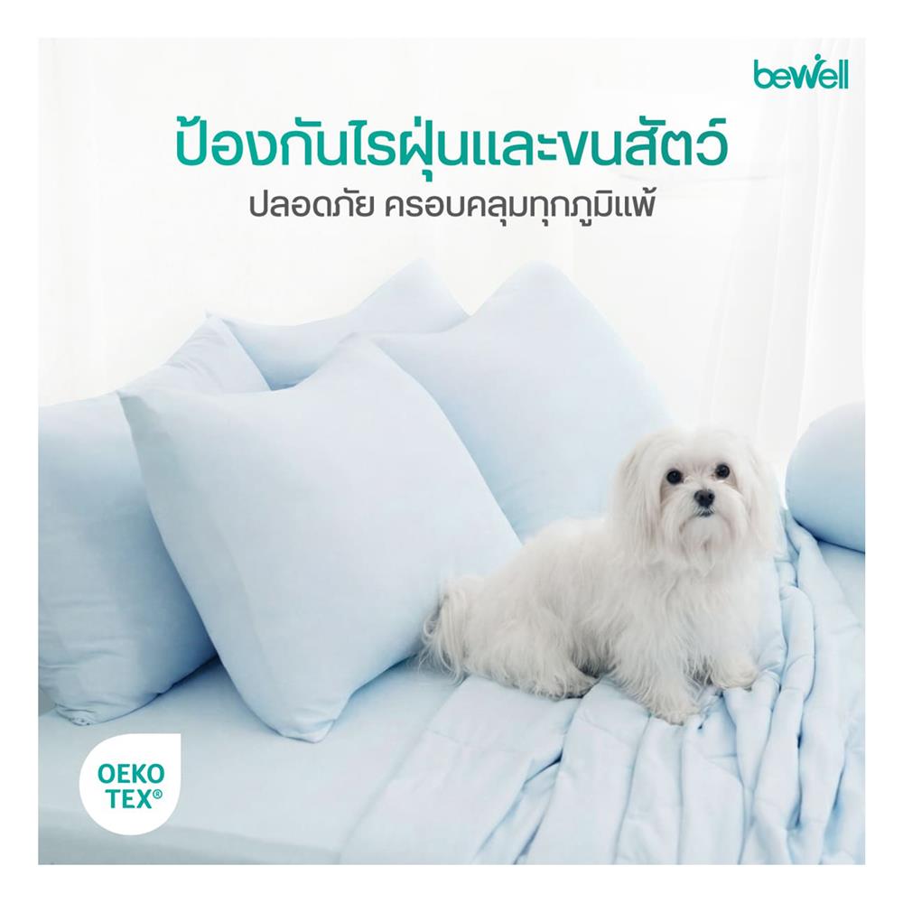 ปลอกหมอนหนุน BEWELL COOLING สี GREY