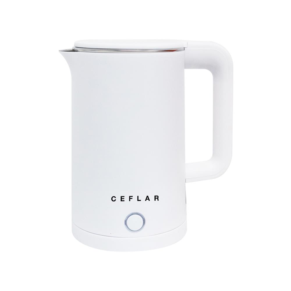 กาต้มน้ำไฟฟ้า CEFLAR CSK-03 2.3 ลิตร สีขาว