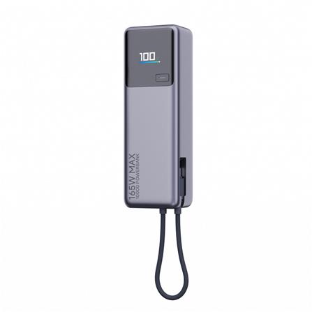 แบตเตอรี่สำรอง XIAOMI BHR9334TH 10,000 MAH สีเทา_1