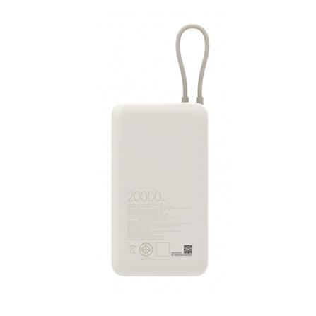 แบตเตอรี่สำรอง XIAOMI BHR8974TH 20,000 MAH สีแทน_4