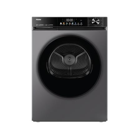เครื่องอบผ้าฝาหน้า HAIER HD100-A357S8 10 กก. HEATPUMP สีเทาเข้ม_0